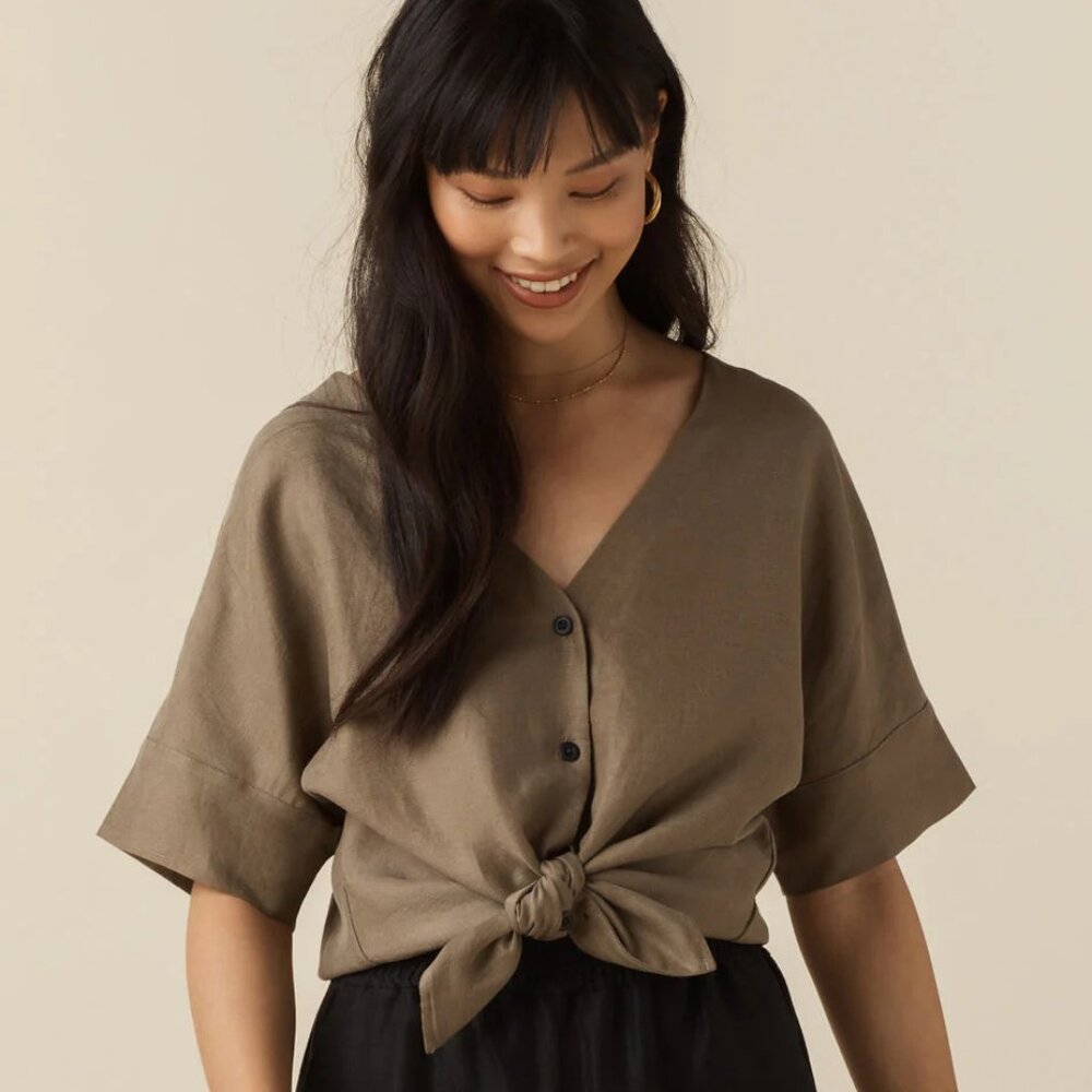 ⚠️ LAST CALL‼️ Consign soon - VETTA Capsule The Textured Girlfriend Shirt